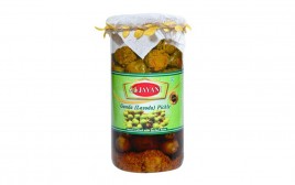 Jayani Gunda (Lasoda) Pickle   Plastic Jar  800 grams